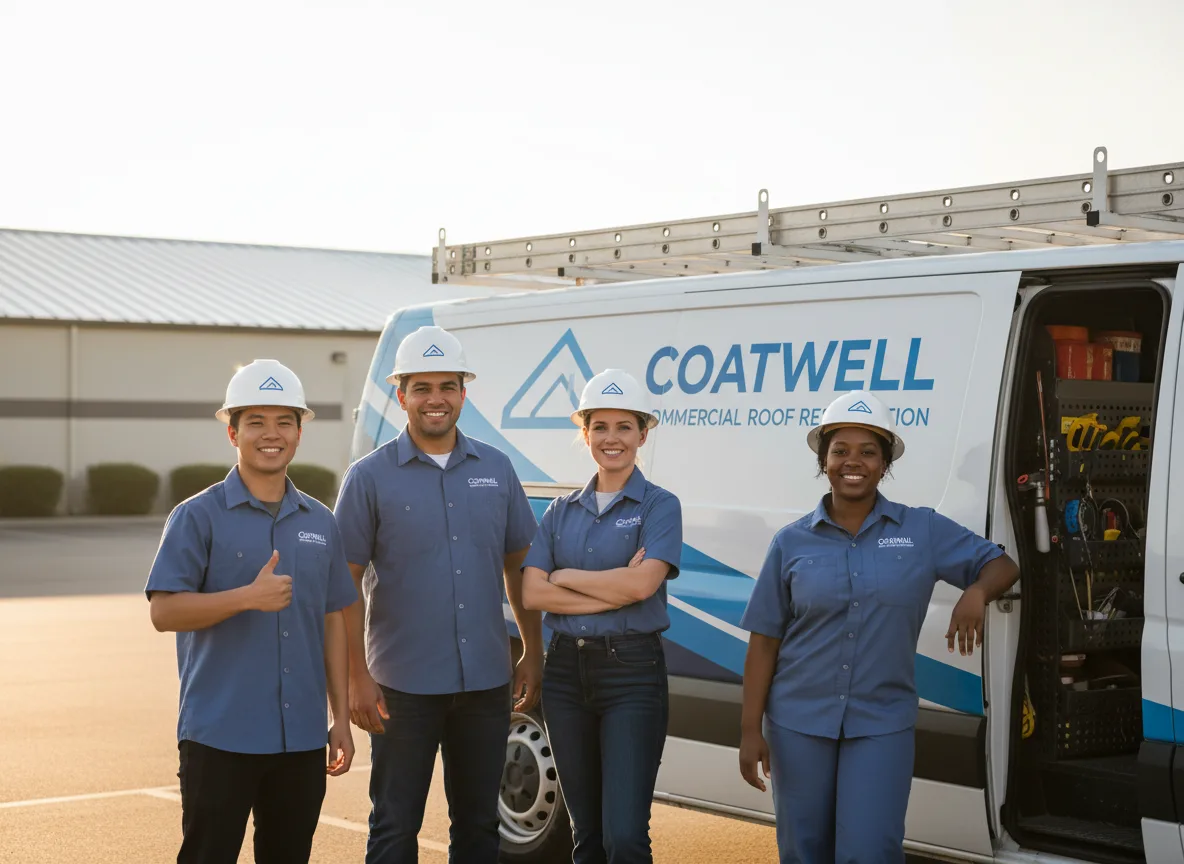 Commercial roof coating company in Breckenridge, TX